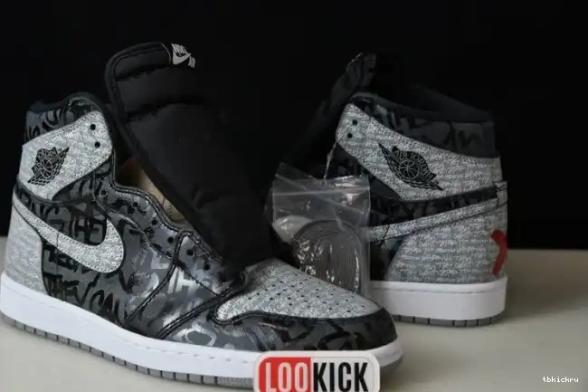 Rep TBK High 1 Rebellionaire 555088-036 Air Jordan OG 0501